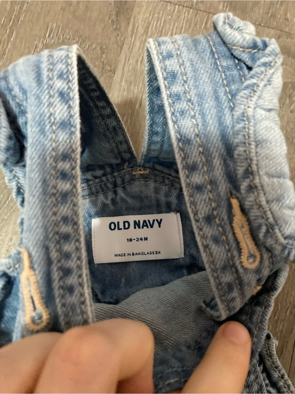 Baby Girl Denim Overalls